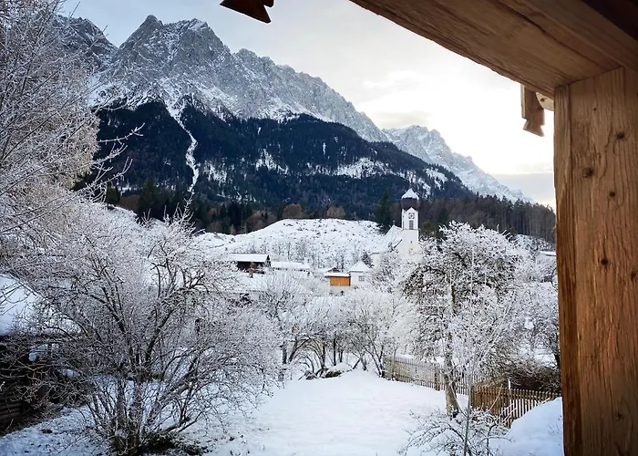 Stefan Glowacz Mit Traumhaftem Bergblick Dom wakacyjny Grainau